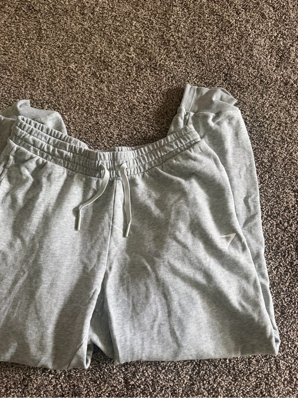 Gymshark Light Gray Women's Jogger Track Pants